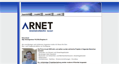 Desktop Screenshot of ingenieurbuero-arnet.ch